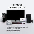 GameSir G7 Pro Wired Controller for Xbox Series X|S. Xbox One. Wireless Gamepad for PC&Android with TMR Sticks. Hall Effect Analog Triggers. 1000Hz Polling Rate. 3.5mm Audio Jack – White