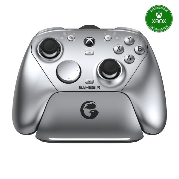 GameSir G7 Pro Wired Controller for Xbox Series X|S. Xbox One. Wireless Gamepad for PC&Android with TMR Sticks. Hall Effect Analog Triggers. 1000Hz Polling Rate. 3.5mm Audio Jack – White