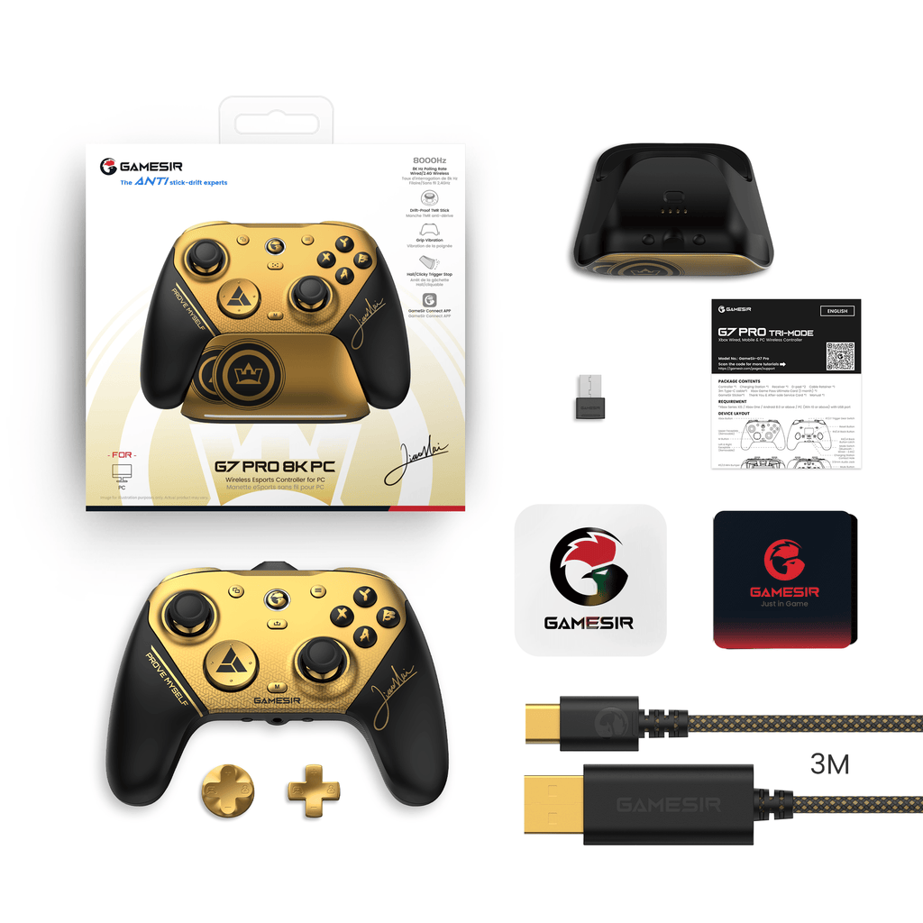 GameSir G7 Pro 8K PC-Champion Edition. Wireless  Esports Controller for PC
