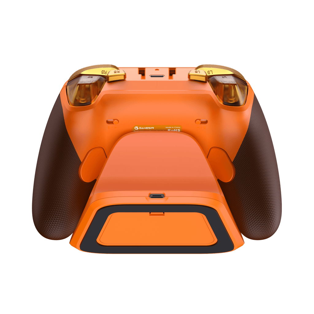 GameSir G7 Pro Tri-Mode XBOX Wired. PC & Mobile Wireless Controller – Amber Flame