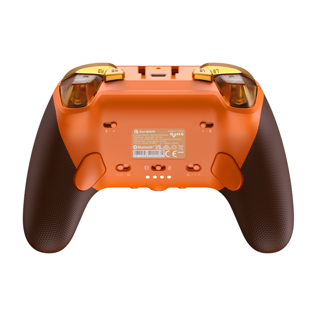 GameSir G7 Pro Tri-Mode XBOX Wired. PC & Mobile Wireless Controller – Amber Flame