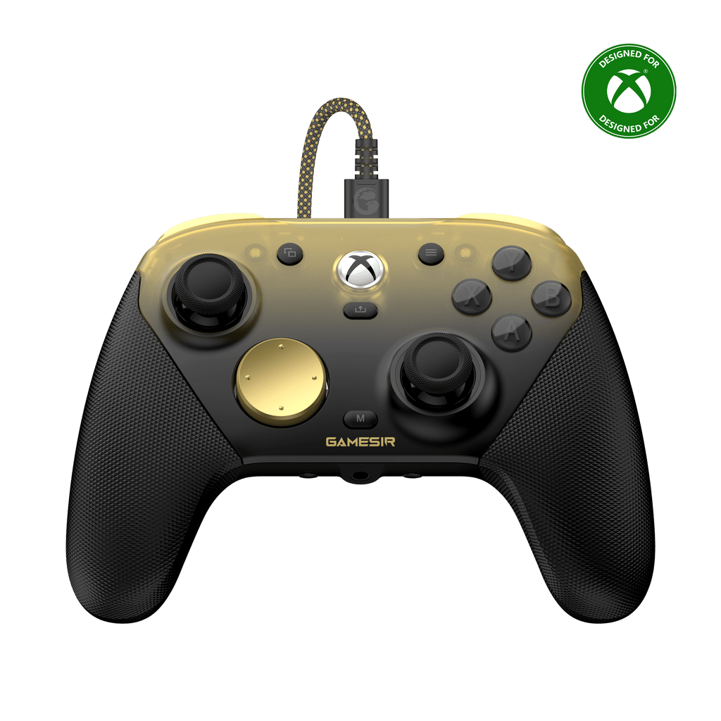 GameSir G7 Pro Tri-Mode XBOX  Wired. PC & Mobile Wireless Controller - Golden Ombre