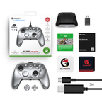 GameSir G7 Pro Tri-Mode XBOX  Wired. PC & Mobile Wireless Controller-Metallic Silver