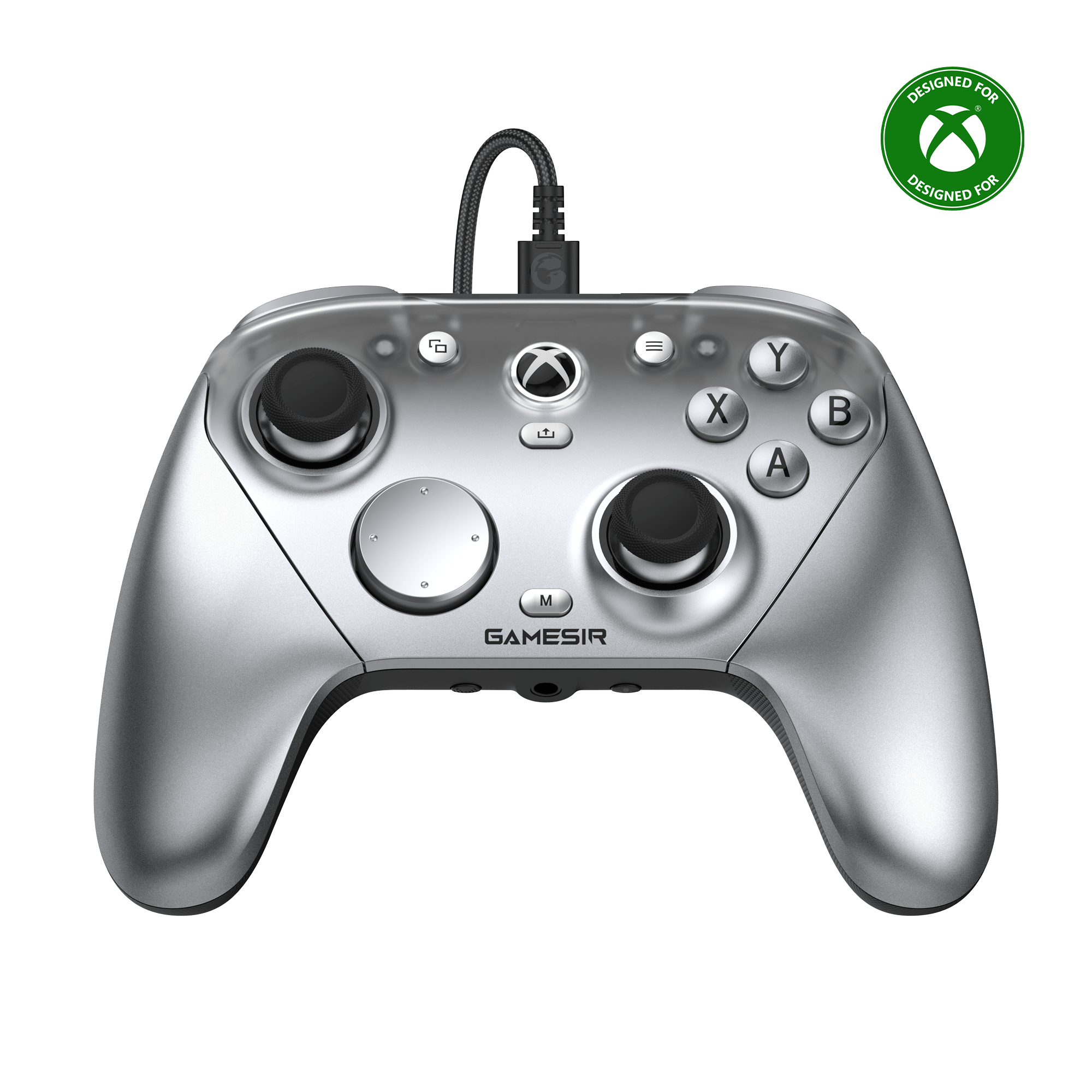 GameSir G7 Pro Tri-Mode XBOX  Wired. PC & Mobile Wireless Controller-Metallic Silver