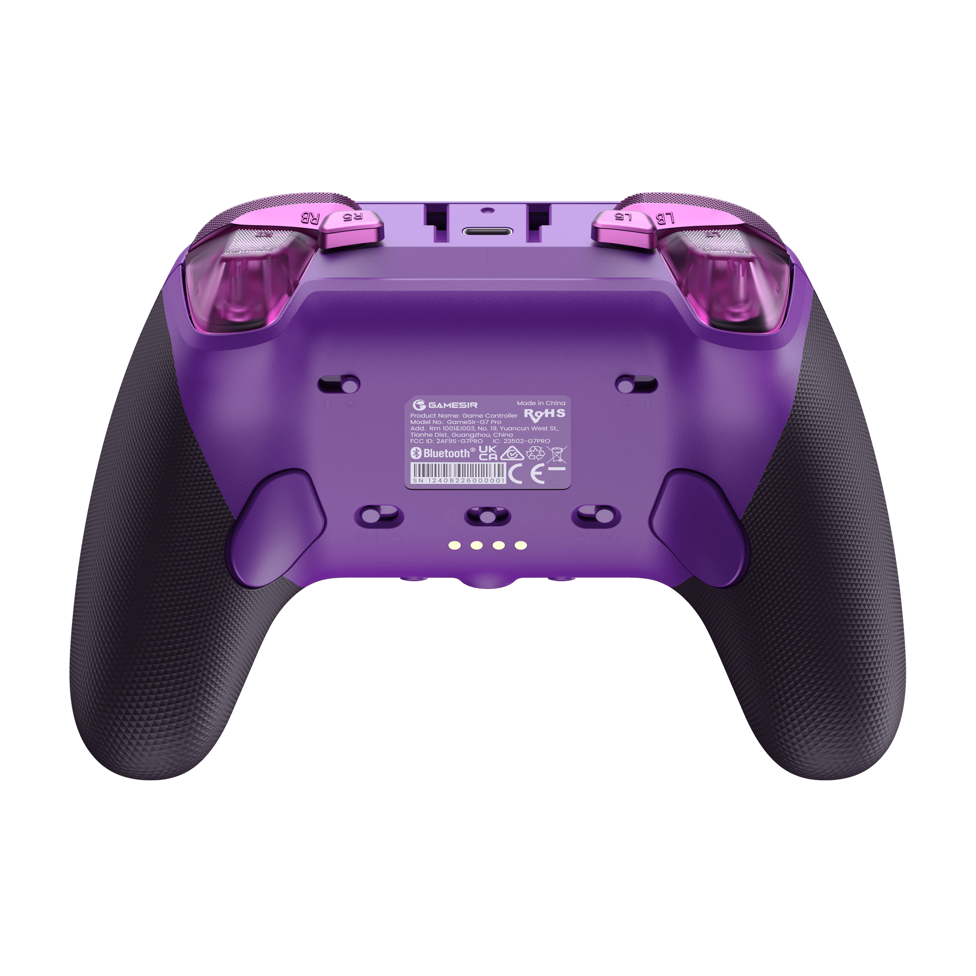 GameSir G7 Pro Tri-Mode XBOX  Wired. PC & Mobile Wireless Controller – Plum Purple