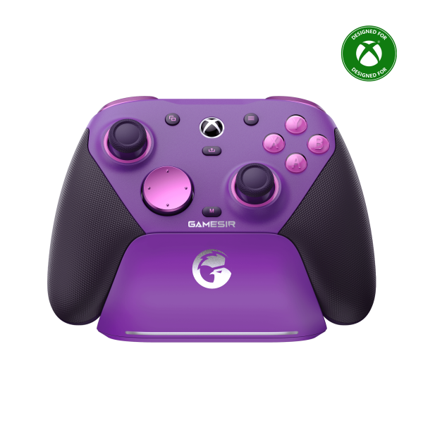 GameSir G7 Pro Tri-Mode XBOX  Wired. PC & Mobile Wireless Controller – Plum Purple