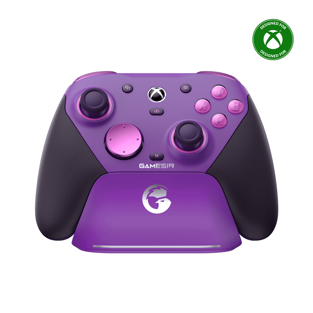 GameSir G7 Pro Tri-Mode XBOX Wired. PC & Mobile Wireless Controller – Amber Flame