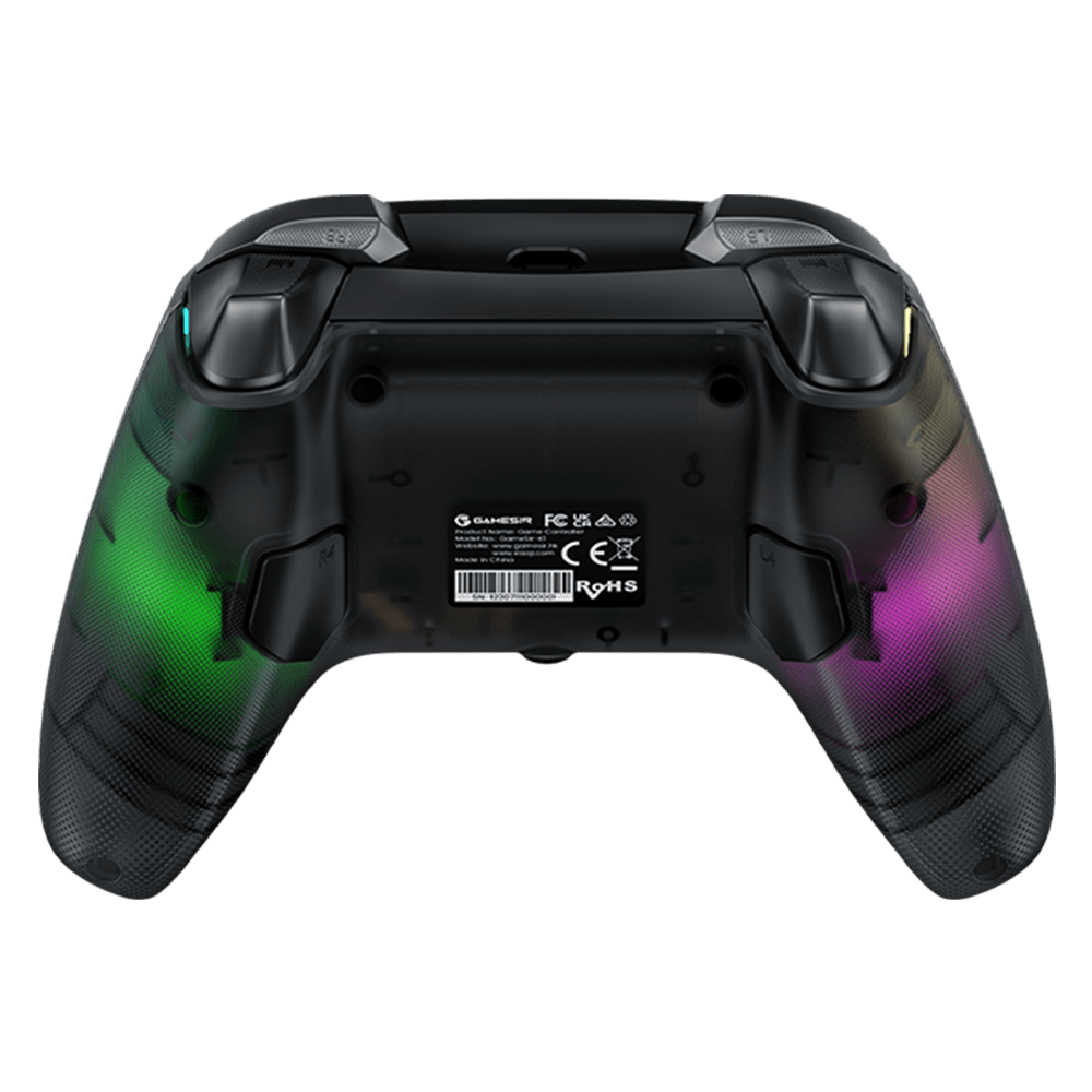 GameSir Kaleid Wired Transparent RGB Gaming Controller for Xbox