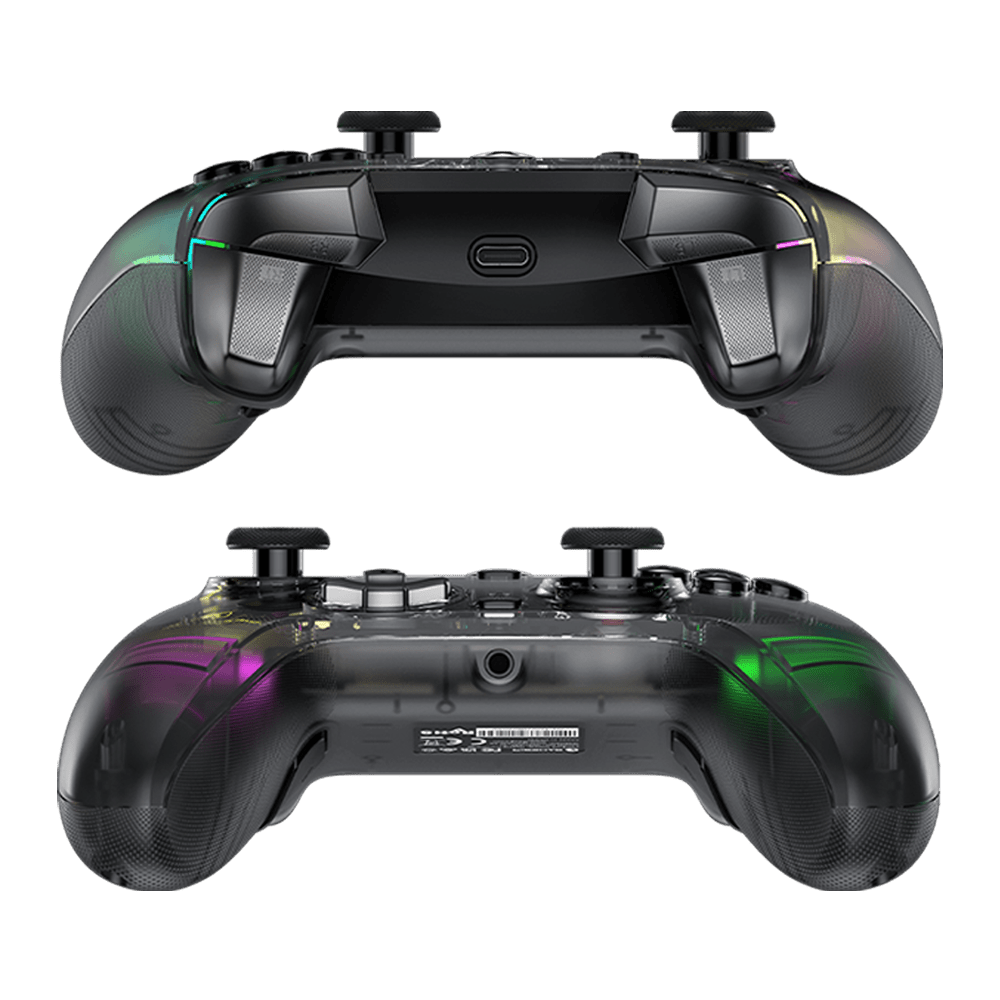 GameSir Kaleid Wired Transparent RGB Gaming Controller for Xbox